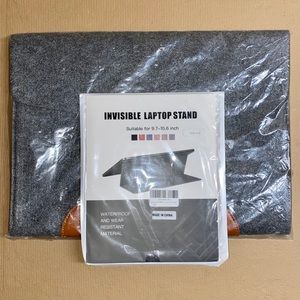 🌿 Brand New Laptop Stand and Case (Notebook Case)